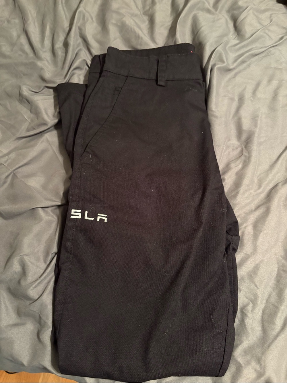 Men's Black Tesla Work Pants